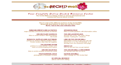 Desktop Screenshot of orchidmall.com